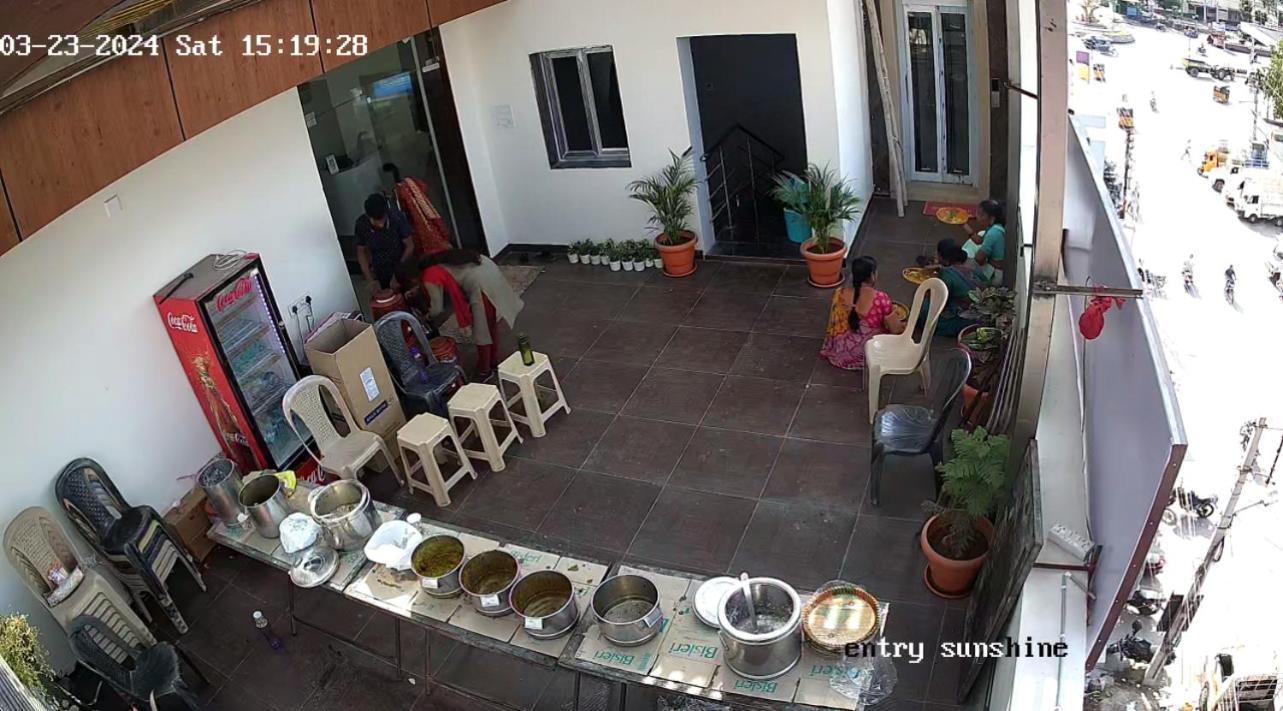 Hotel Sunshine Residency Mancherāl Exterior foto